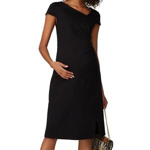Ingrid & Isabel Black Maternity Dress size S